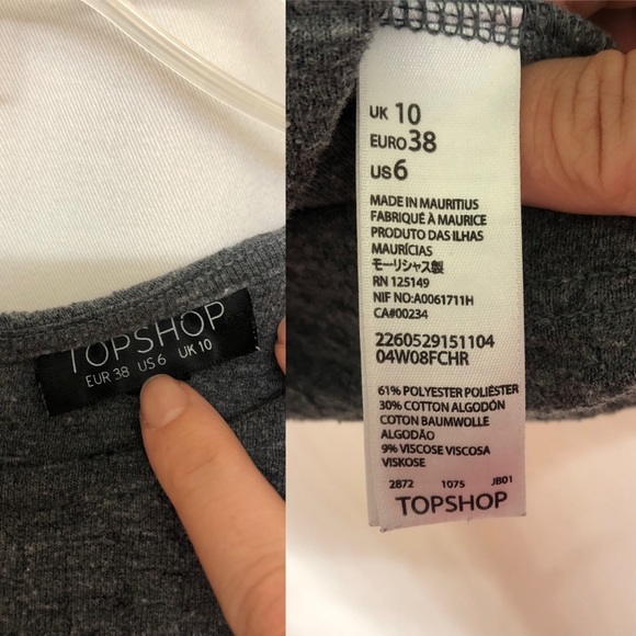 TOPSHOP Grey Sweater - Picture 6 of 7
